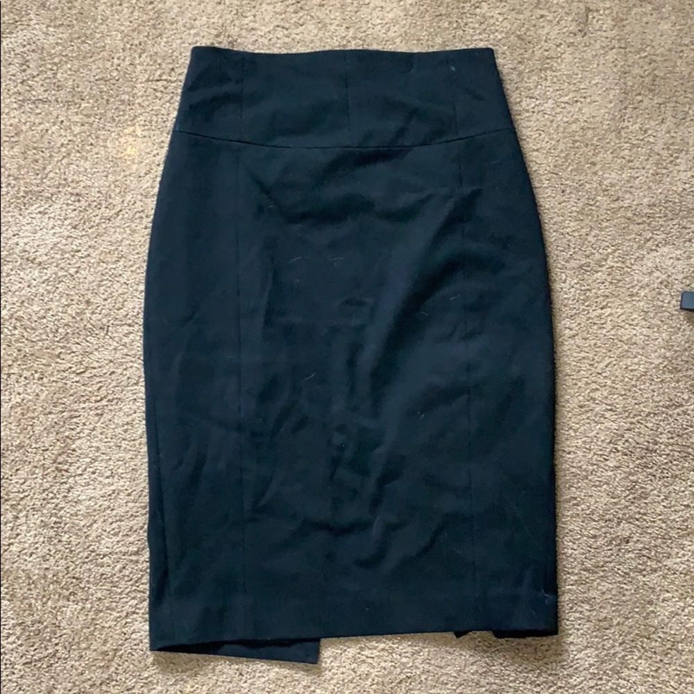 Black express pencil skirt
